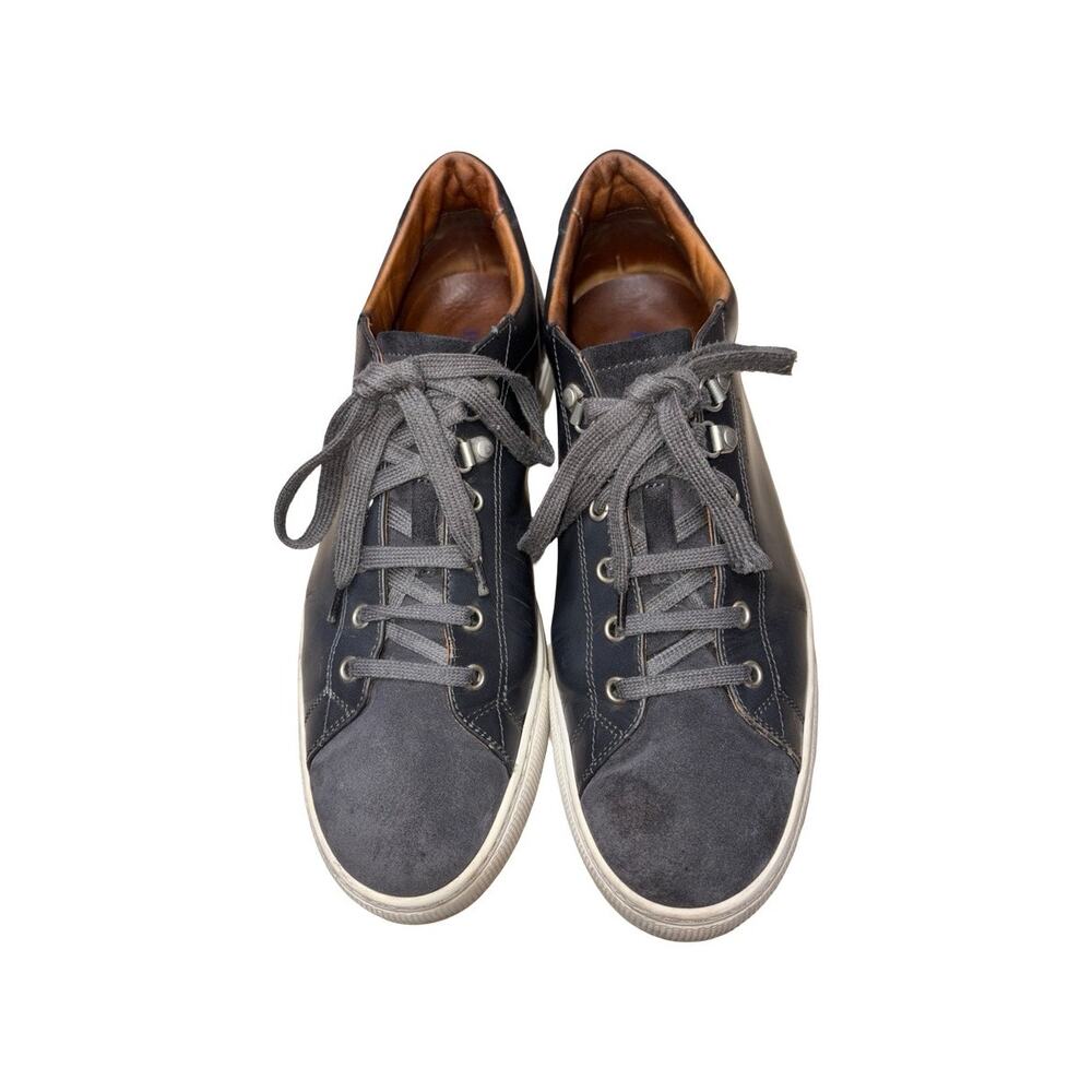 Paul Stuart Sport Gray Patent Leather Sneakers    Size: 10.5M